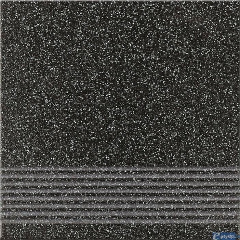 GRES MILTON GRAFIT STOPNICA 29,7X29,7 GAT.1
