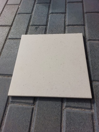 Gres techniczny ARKASA TEQ cream mat 12mm 29,7x29,7 gat. II