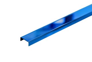 Listwa dekoracyjna do płytek C niebieska błyszcząca 250 cm