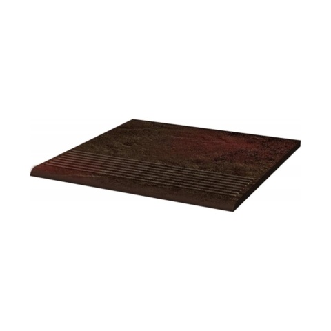 SEMIR BROWN STOPNICA PROSTA RYFLOWANA 30X30 GAT.1